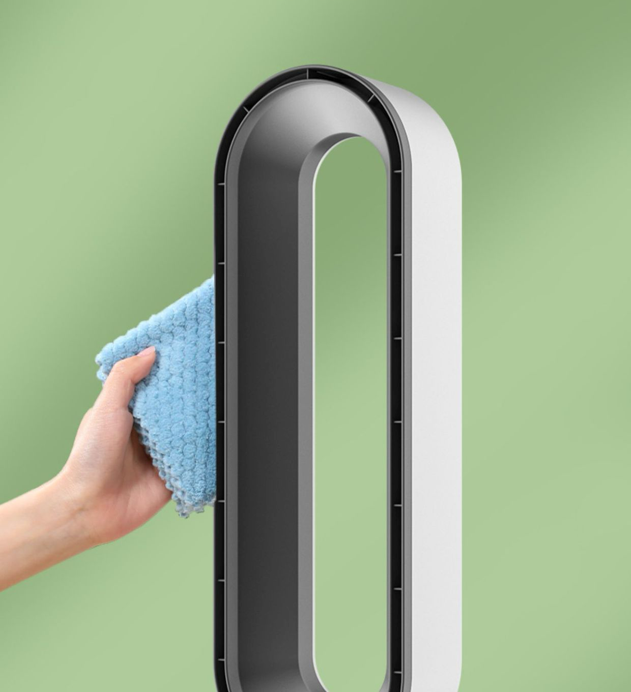 AirPure 3-in-1 Luftkühler mit Luftreiniger, Oszillation & LED-Touch