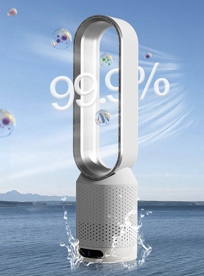 AirPure 3-in-1 Luftkühler mit Luftreiniger, Oszillation & LED-Touch