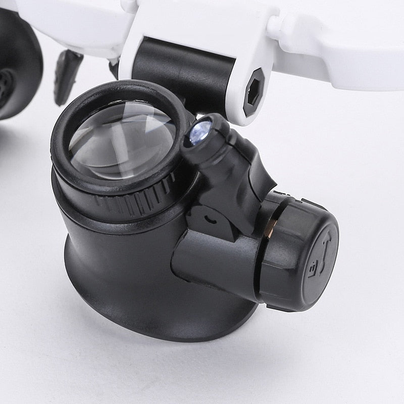 OptiGlow – Illuminated Precision Magnifier