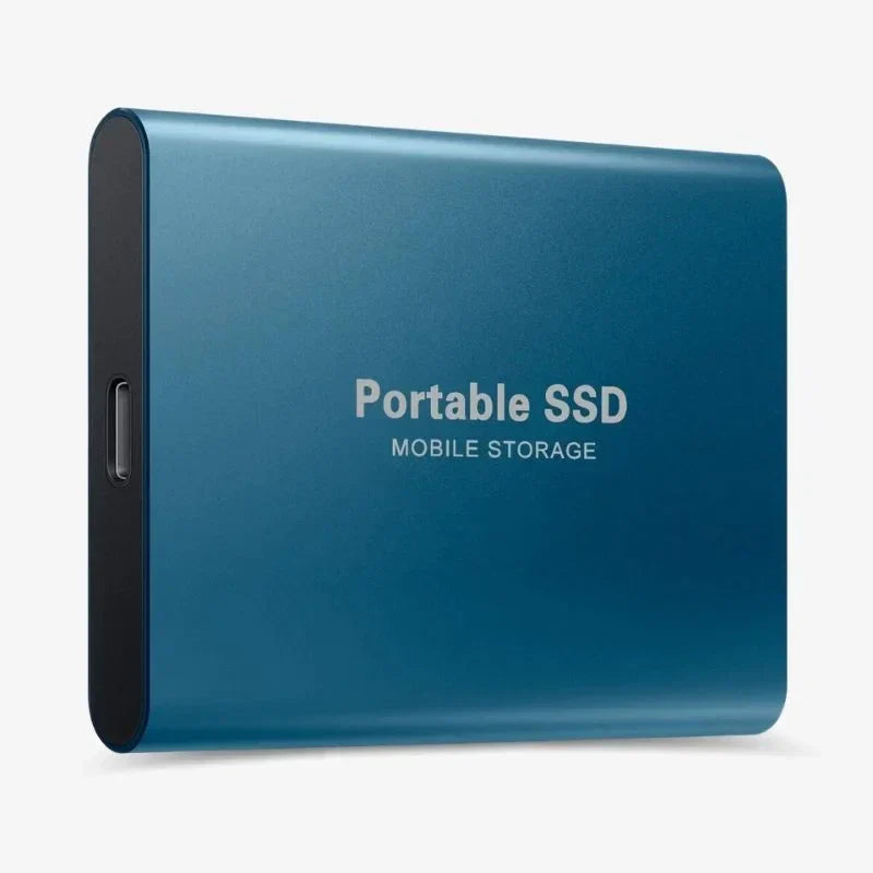 Portable 2 TB external SSD - Ultra Fast SSD external hard drive with USB 3.1 for safe data storage