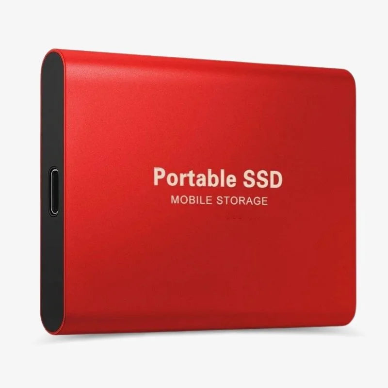 Portable 2 TB external SSD - Ultra Fast SSD external hard drive with USB 3.1 for safe data storage
