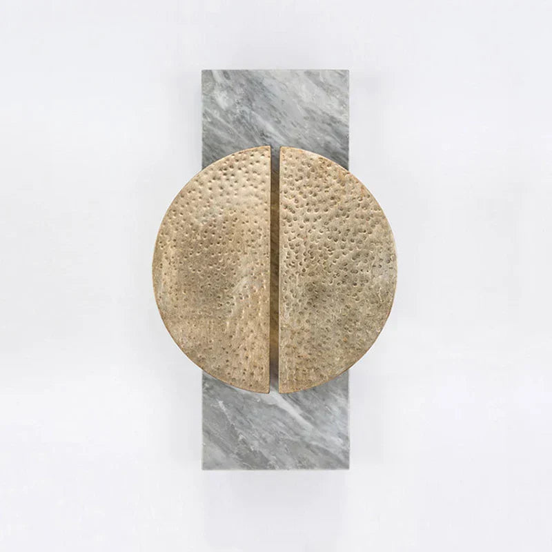 RockLuxe – Elegant Marble Wall Lamp with Timeless Charm