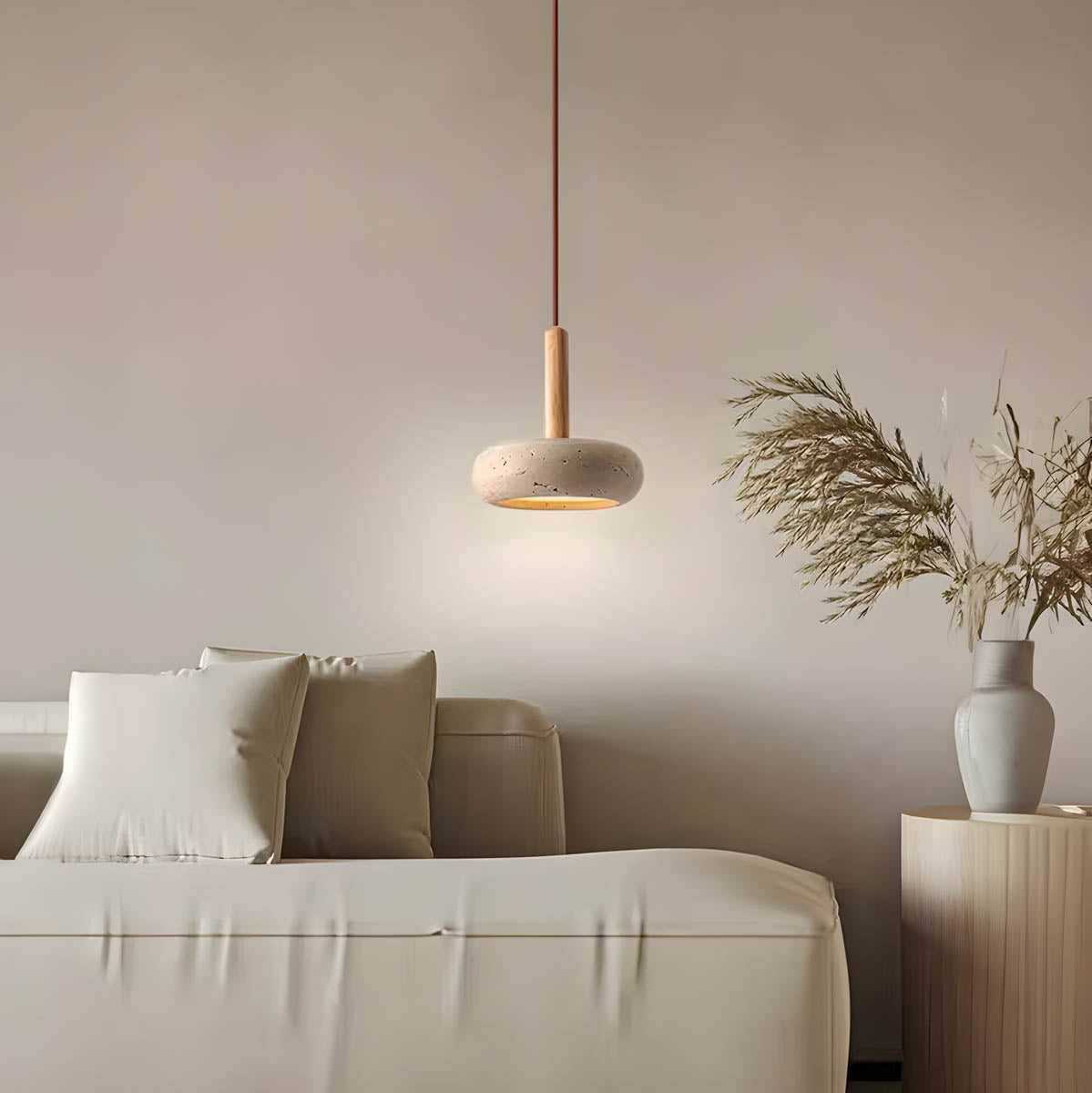 RockLuxe – Timeless Stone Hanging Light