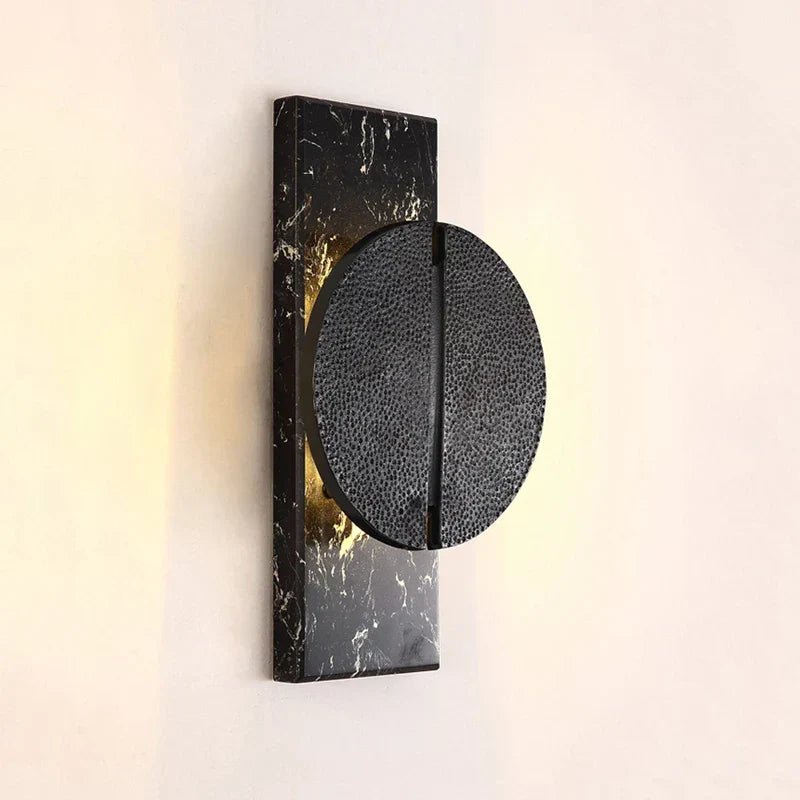 RockLuxe – Elegant Marble Wall Lamp with Timeless Charm