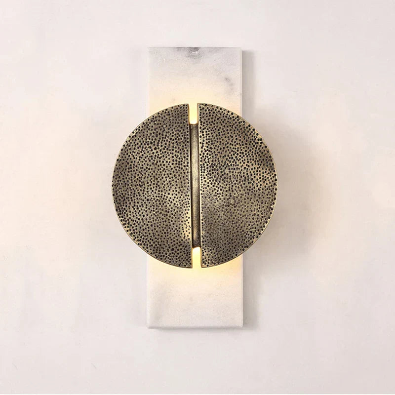 RockLuxe – Elegant Marble Wall Lamp with Timeless Charm