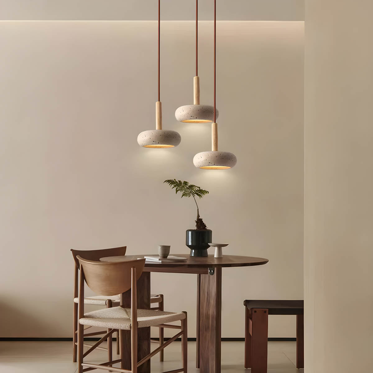 RockLuxe – Timeless Stone Hanging Light