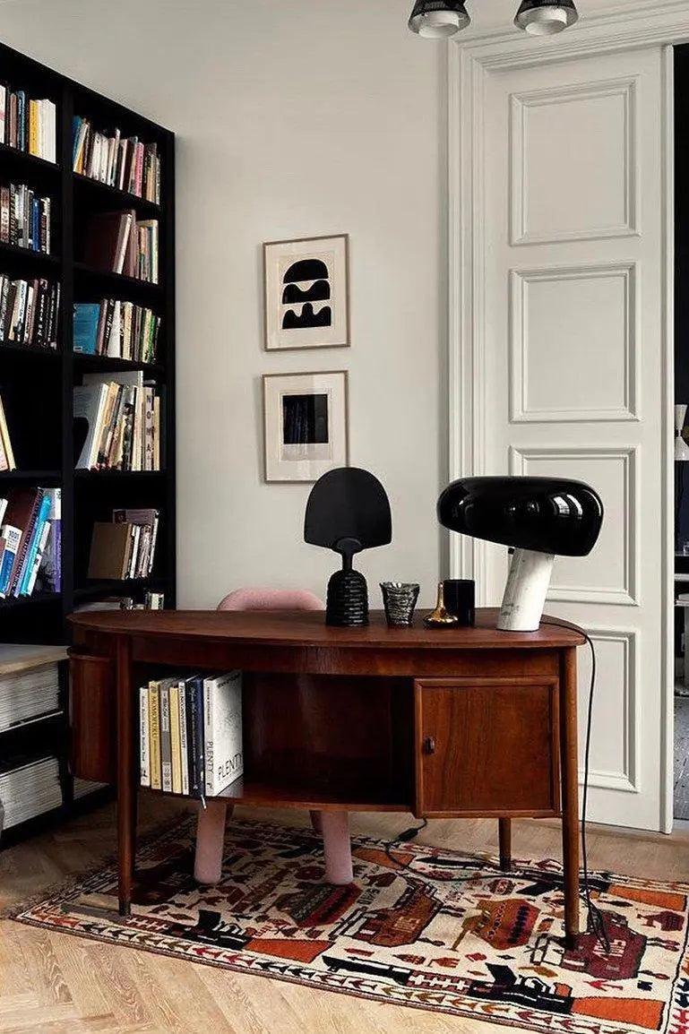 PureMarble - Sleek Marble Table Lamp Design
