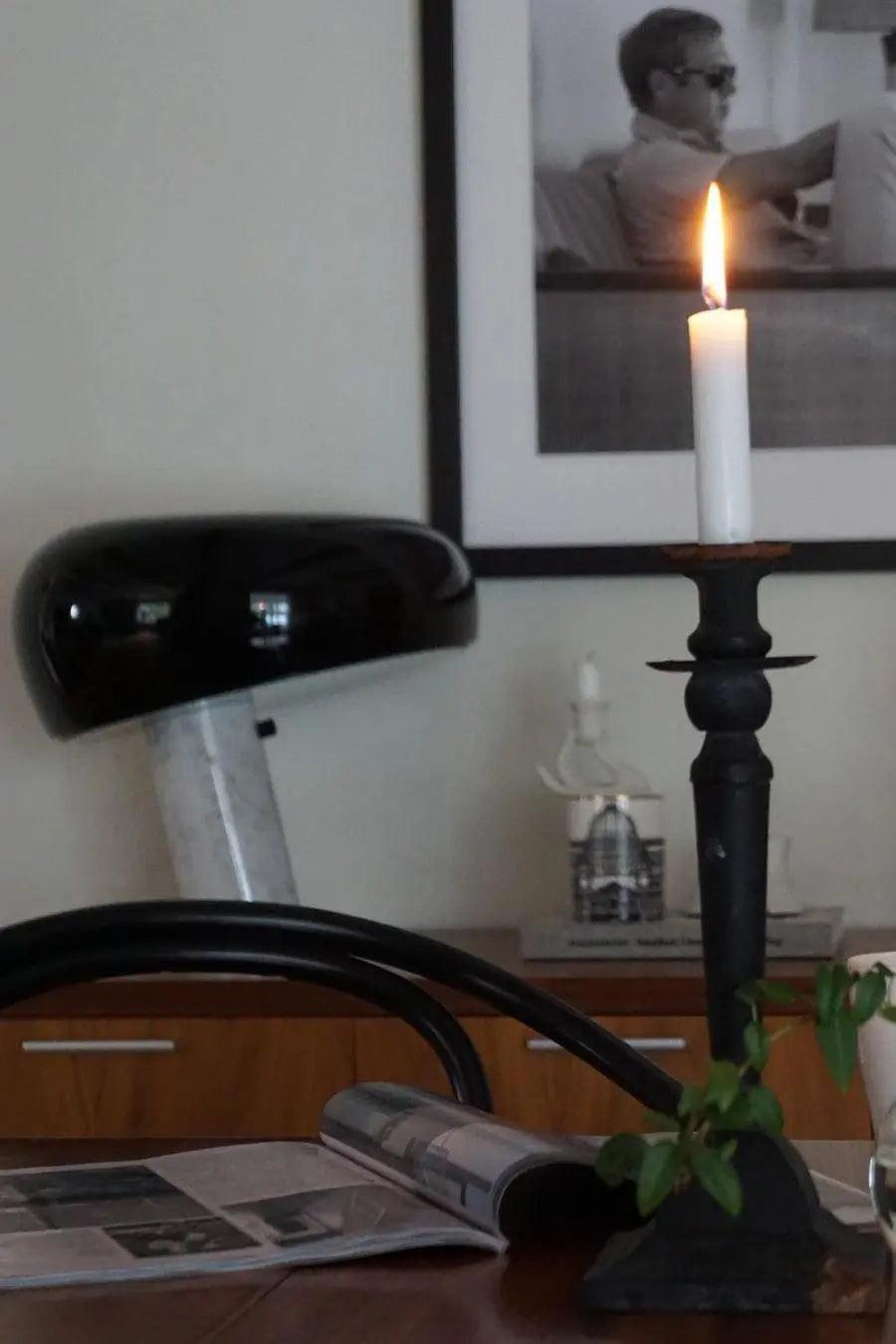 PureMarble - Sleek Marble Table Lamp Design