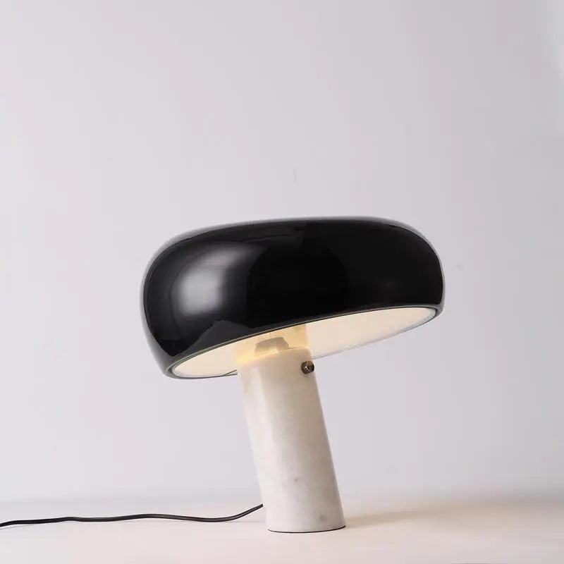 PureMarble - Sleek Marble Table Lamp Design