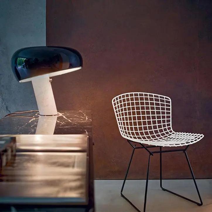 PureMarble - Sleek Marble Table Lamp Design