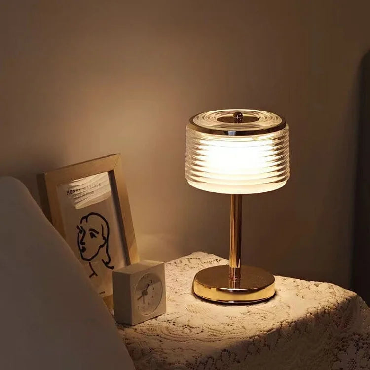 GlowCircle – Elegant LED Ring Table Lamp