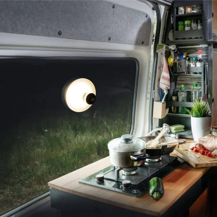 Portable LED Table Lamp - Dimmable, Rechargeable Light with Suction Cup