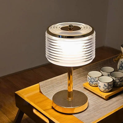 GlowCircle – Elegant LED Ring Table Lamp