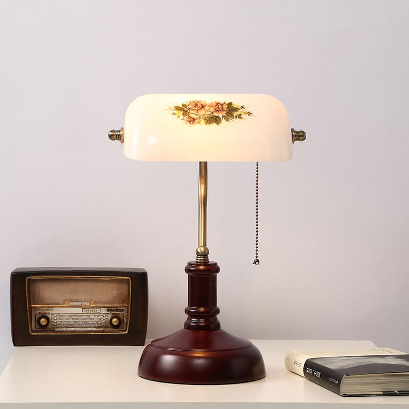 RetroGlanz – Half-Cylinder Bedside Lamp