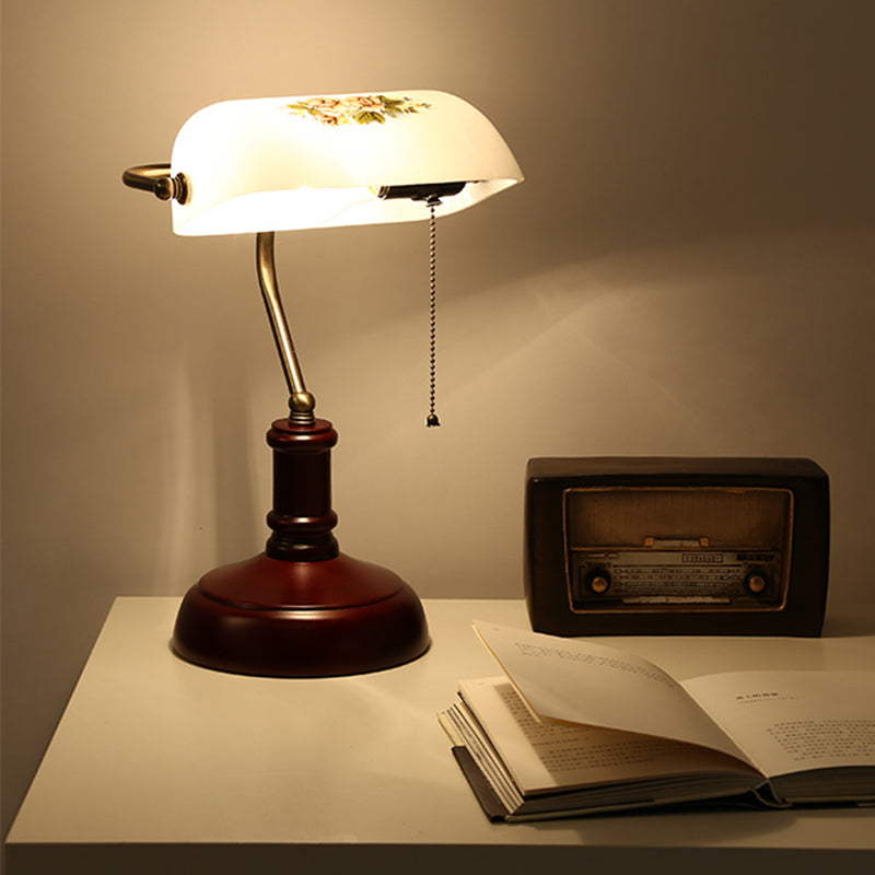 RetroGlanz – Half-Cylinder Bedside Lamp