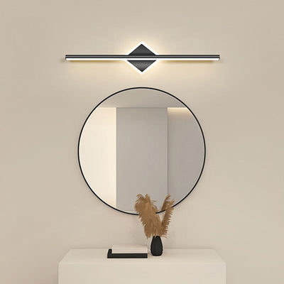 GoldenEdge – Sleek LED Wall Lamp Black/Gold
