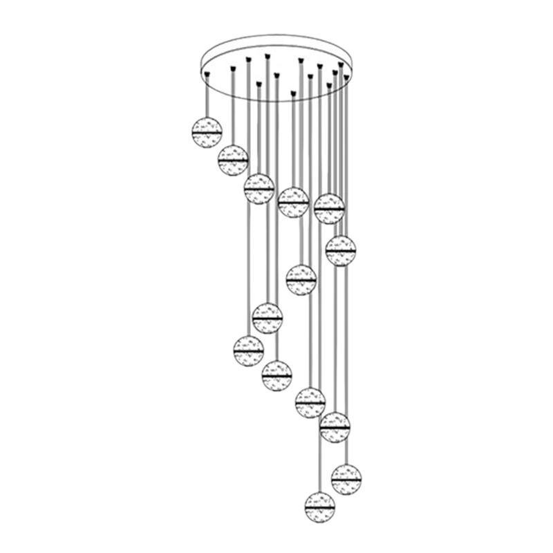 GlowCrystal - Pendant Lighting