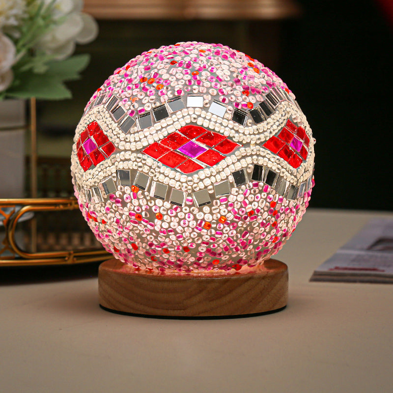 NestGlow – Bohemian Baroque LED Night Light