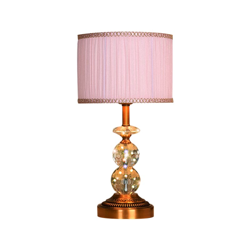 SculpturalShine – Crystal Ball Table Lamp with Refined Elegance