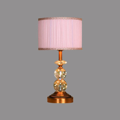 SculpturalShine – Crystal Ball Table Lamp with Refined Elegance