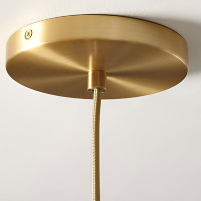 CrystalSphere - Elegant Glass Globe Ceiling Lamp