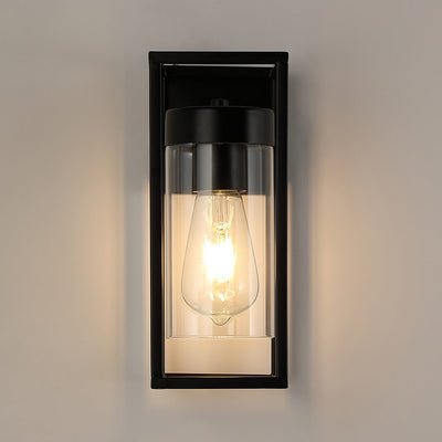 CrystalLuxe – Sleek Modern Glass Wall Light