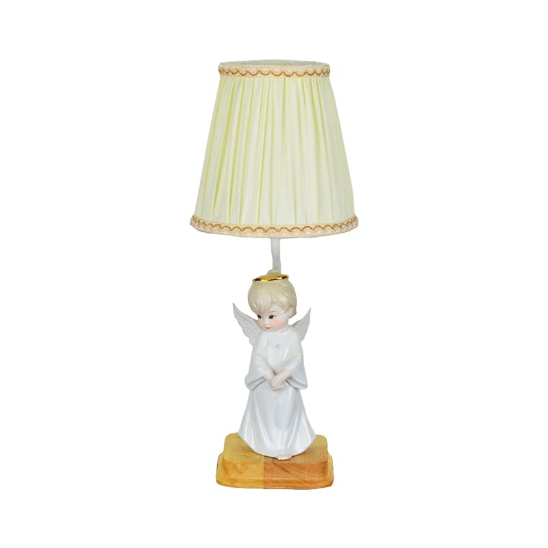 HeavenlyGlow – Angelic Nightstand Lamp