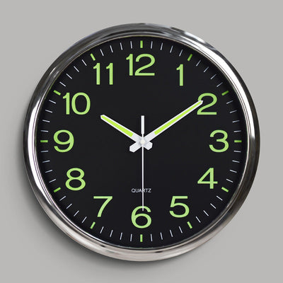 QuietLume - LED Wall Clock for Classrooms