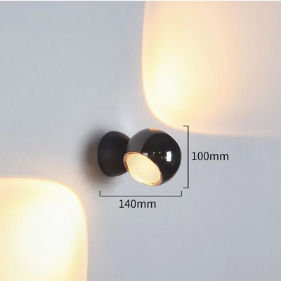 FlexGlow – 180° Swivel Wall Lamp