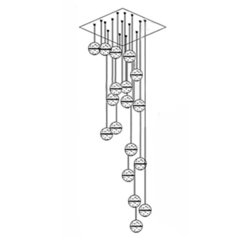 GlowCrystal - Pendant Lighting