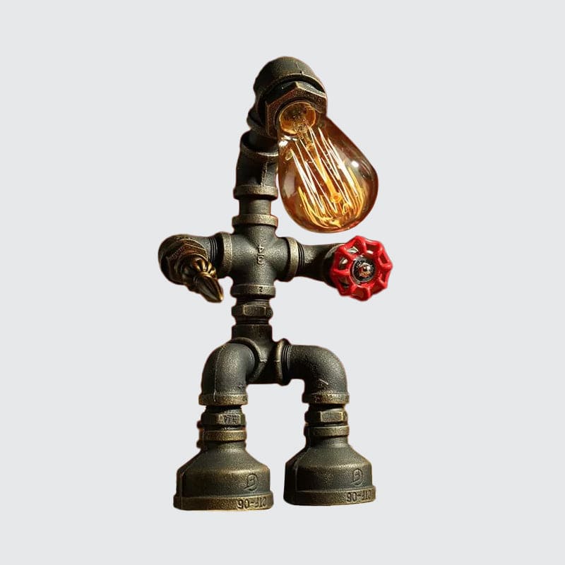 GloTech – Cyberpunk-Inspired Robot Lamp