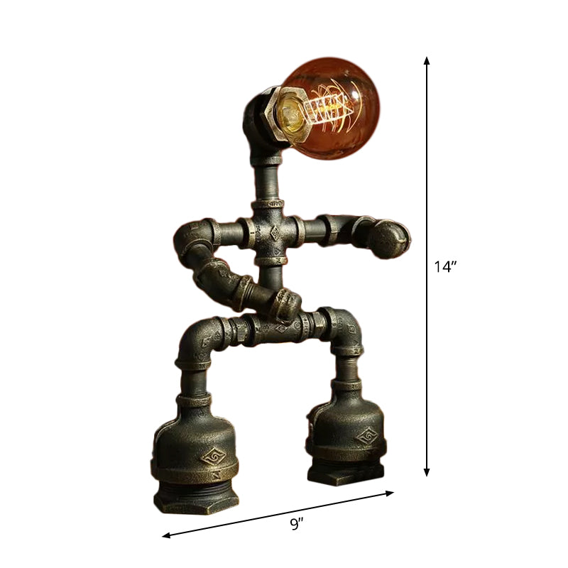 GloTech – Cyberpunk-Inspired Robot Lamp