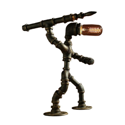 GloTech – Cyberpunk-Inspired Robot Lamp