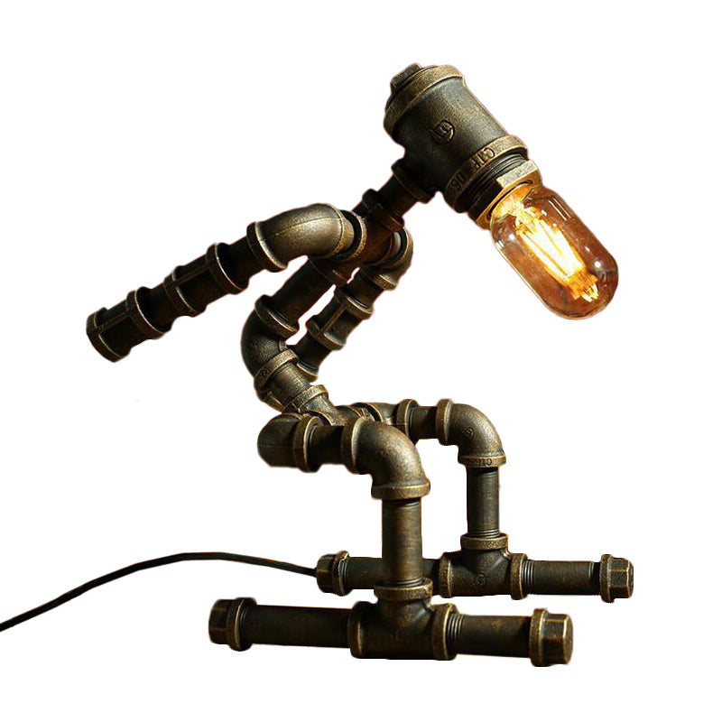 GloTech – Cyberpunk-Inspired Robot Lamp