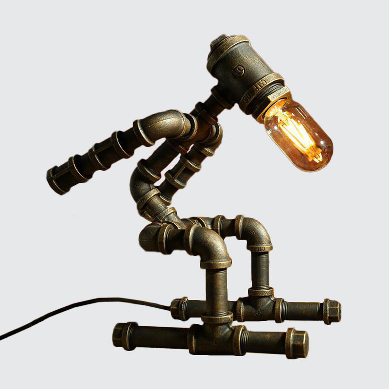 GloTech – Cyberpunk-Inspired Robot Lamp