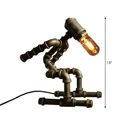 GloTech – Cyberpunk-Inspired Robot Lamp