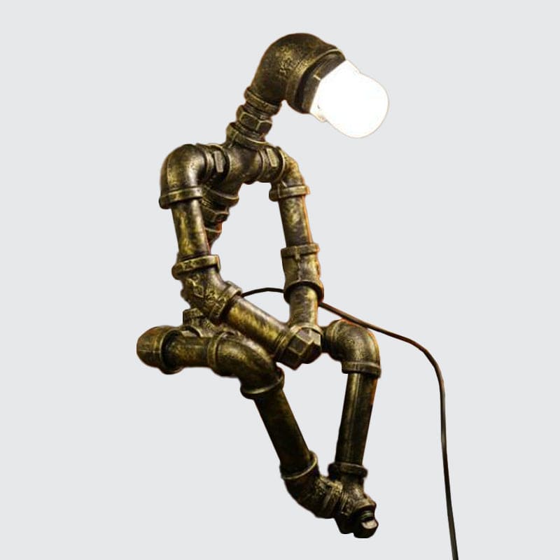 GloTech – Cyberpunk-Inspired Robot Lamp