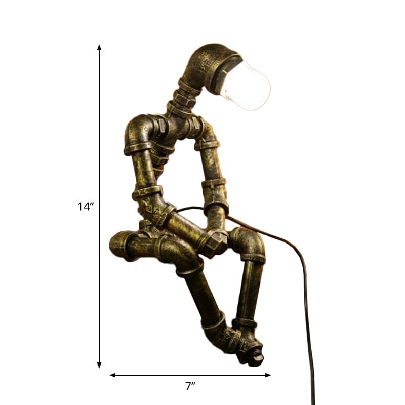 GloTech – Cyberpunk-Inspired Robot Lamp