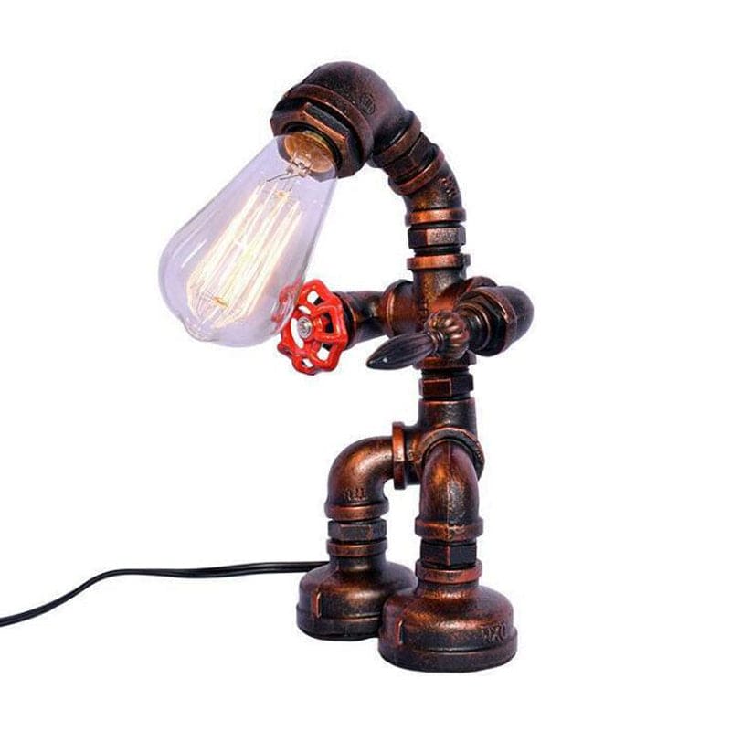 GloTech – Cyberpunk-Inspired Robot Lamp