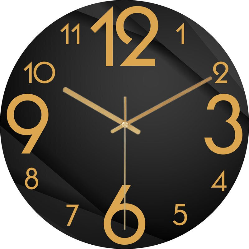 ChronoEdge – Stylish Modern Wall Timepiece