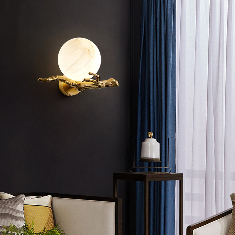 MarbleGlow - Modern Wall Lamp
