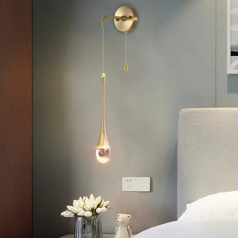 LuxeSphereGlow – Timeless LED Wall Lamp