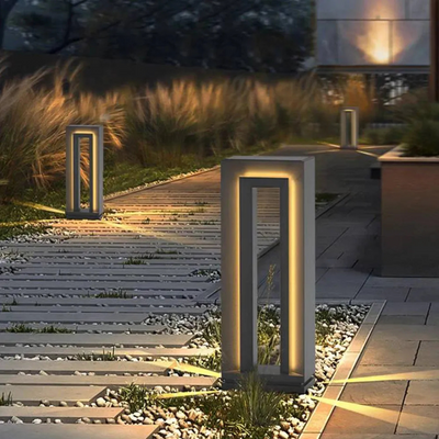 Dawnz Solar Lights - Weather Resistant Outdoor Light Fixtures for Garden & Terrace