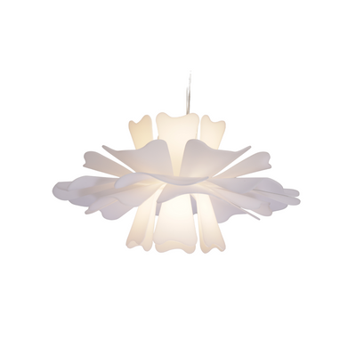 LumaPetal - Stylish White Hanging Light