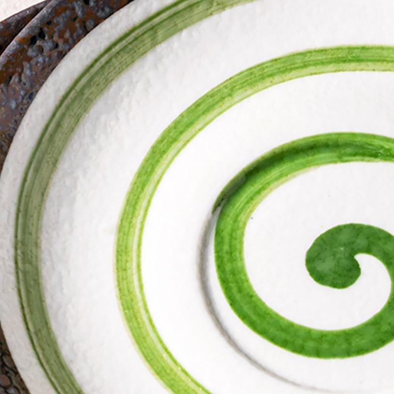 CalmSip - Handcrafted Stoneware Matcha Tea Cup & Saucer