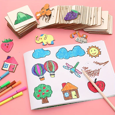 InspireSketch - Montessori 20-Piece Drawing Set for Creative Play