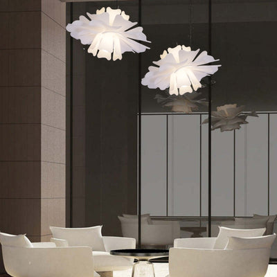 LumaPetal - Stylish White Hanging Light