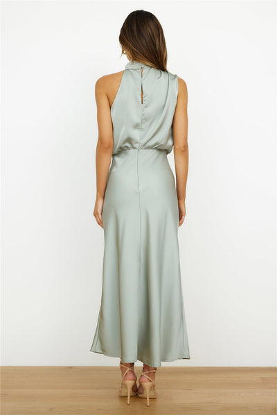 GraceGala – Elegant Off-Shoulder Evening Dress