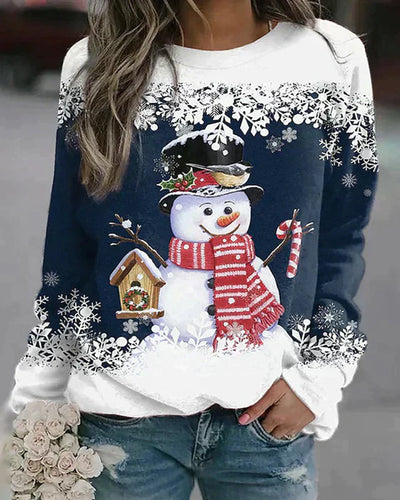 FrostJoy – Festive Snowman Sweater