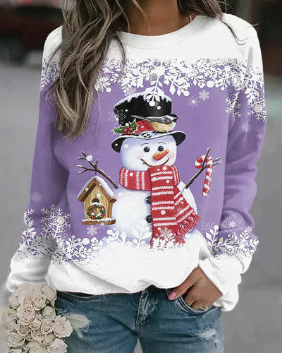 FrostJoy – Festive Snowman Sweater